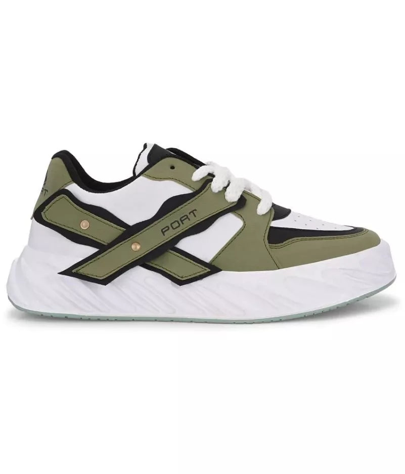 port running shoes olive mens outdoor shoes